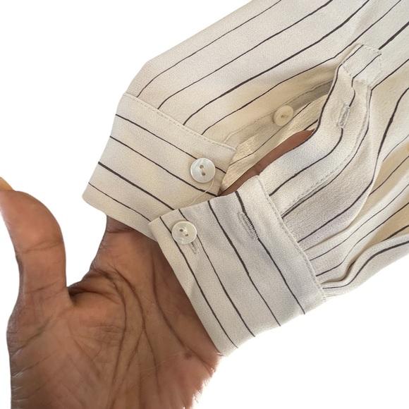 EILEEN FISCHER WOMAN 100% SILK TUNIC LENGTH SHIRT SIZE 1X - Picture 4 of 6